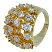 Anel Zircônia Cristal AN3390 Anel Zircônia Cristal AN3390