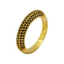 Anel Zircônia Preto AN3631