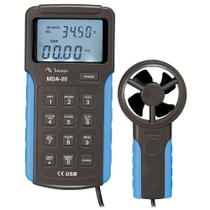 Anemômetro digital 2 - 30 m/s com bolsa - MDA-20 Anemômetro digital 2 - 30 m/s com bolsa - MDA-20