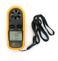 Anemômetro Digital Medidor Velocidade do Vento Ar E Termometro
