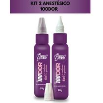 Anestésico Em Gel Kit 2 100DOR Gel Excitante E Lubrificante 28g Dessesibilizante For Sexy Sex Shop Produtos Adultos