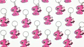 Angel Lilo Stitch Chaveiro 10un Lembrancinha Tema Festa