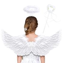 Angel Wings Goenb Angel Wings para adultos e crianças brancas Angel Wings Goenb Angel Wings para adultos e crianças brancas