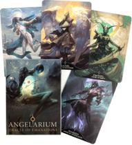 Angelarium Oracle Of Emanations Deck Oráculo Das Emanações Baralho de Cartas de Tarô