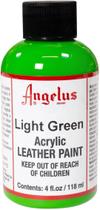 Angelus Tinta acrílica para couro 118 ml verde-claro