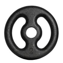 Anilha 2 kg Furo 31mm Ferro Fundido Pintado Preto Exercícios Em Casa Ar Livre Academia Anilha 2 kg Furo 31mm Ferro Fundido Pintado Preto Exercícios Em Casa Ar Livre Academia