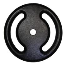 Anilha 3Kg Pintada Vazada - Preto Anilha 3Kg Pintada Vazada - Preto