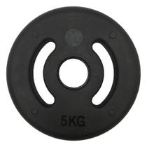 Anilha 5kg olímpica injetada vazada - unidade iniciativa fitness
