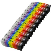 Anilha Cabo 4 a 6 mm Com Numeros de 0 a 9 Colorida W3 Identifica E Organiza Anilha Cabo 4 a 6 mm Com Numeros de 0 a 9 Colorida W3 Identifica E Organiza