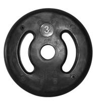 Anilha de Ferro Fundido Injetada Alça Lateral 3,0Kg