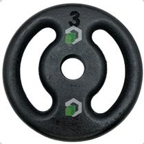 Anilha de Ferro Fundido Pintada - 3 Kg