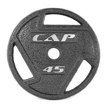 Anilha de Peso CAP Barbell 20 kg Ferro Fundido com Pegas Furo de 2 Polegadas Anilha de Peso CAP Barbell 20 kg Ferro Fundido com Pegas Furo de 2 Polegadas