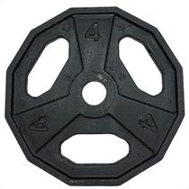Anilha Dectagonal de Ferro Fundido - 4Kg