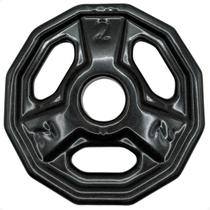 Anilha Dectagonal Emborrachada - 2Kg