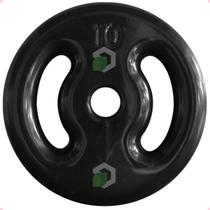 Anilha Emborrachada 10 Kg - Preta Anilha Emborrachada 10 Kg - Preta