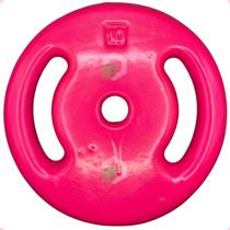 Anilha Emborrachada 10 Kg - Rosa