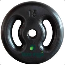 Anilha Emborrachada 15 Kg - Preta Anilha Emborrachada 15 Kg - Preta