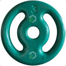 Anilha Emborrachada 3 Kg - Verde