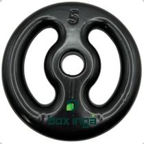Anilha Emborrachada 5 Kg - Preta Anilha Emborrachada 5 Kg - Preta