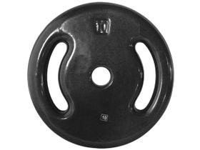 Anilha Ferro Fundido Emborrachada Fitness Academia 10,0 Kg