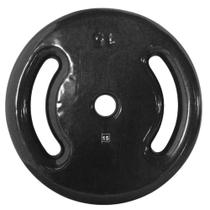 Anilha Ferro Fundido Emborrachada Fitness Academia 15Kg