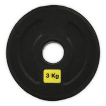 Anilha olímpica 3kg fracionada - unidade iniciativa fitness Anilha olímpica 3kg fracionada - unidade iniciativa fitness