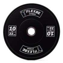 Anilha Olímpica Bumper Exercício Funcional 10kg Flexbe Fitness Anilha Olímpica Bumper Exercício Funcional 10kg Flexbe Fitness