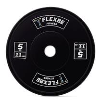 Anilha Olímpica Bumper Exercício Funcional 5kg Flexbe Fitness Anilha Olímpica Bumper Exercício Funcional 5kg Flexbe Fitness