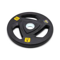 Anilha Olímpica Polyurethane Ahead Sports com Pegada Cromada 5kg Anilha Olímpica Polyurethane Ahead Sports com Pegada Cromada 5kg