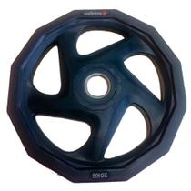 Anilha Olímpica Rubber 5 Furos De 20,00 Kg WK011