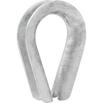 Anilha p/ cabo de aço 7/8" pesado galvanizada Vonder Plus Anilha p/ cabo de aço 7/8" pesado galvanizada Vonder Plus