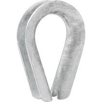 Anilha para cabo de aço 7/8" pesado galvanizada - Vonder Plus Anilha para cabo de aço 7/8" pesado galvanizada - Vonder Plus