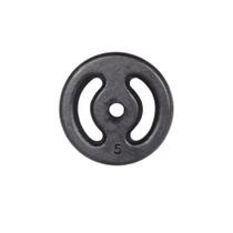 Anilha pintada 5kg - preta