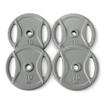 Anilhas Amazon Basics 4x4,5kg com Pegada 1 Polegada