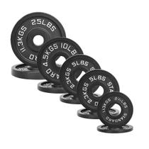 Anilhas Olímpicas Fitvids 43 kg (95 lb) Conjunto 2 Polegadas
