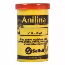Anilina Amarelo Limão em pó solúvel salisil 25g Anilina Amarelo Limão em pó solúvel salisil 25g