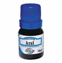 Anilina Liquida 10ml Azul / 12un / Arco Iris