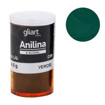 Anilina Soluvel a Álcool 4gr - Verde