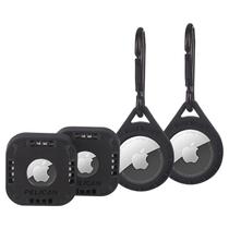Anillo Clip Protector Pelican para Apple AirTags Negro Anillo Clip Protector Pelican para Apple AirTags Negro