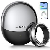 Anillo Inteligente RENPHO Lynx Titanio Resistente al Agua Talla 9 Plata Anillo Inteligente RENPHO Lynx Titanio Resistente al Agua Talla 9 Plata