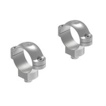 Anillos de Liberación Rápida Leupold QR de 1 pulgada Medianos Plata 49975