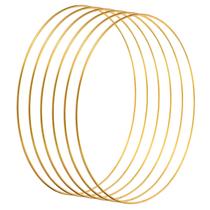 Anillos para Atrapasueños PATIKIL 23 cm Metal 6 Piezas Dorado Anillos para Atrapasueños PATIKIL 23 cm Metal 6 Piezas Dorado