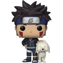 Animação Funko Pop Naruto Kiba com Akamaru 12cm