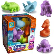 Animais Aquáticos Super Soft Para Bebês, Brinquedos P/ Banho
