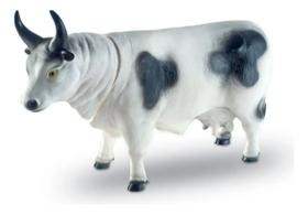Animais Da Fazenda Touro, Boi, Porco, Cavalo Brinquedo Realista Atóxico Para Crianças Brincarem Com Segurança - For Kids