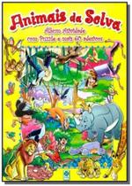 Animais da selva - col. album atividade com puzzle e mais 60 adesivos - ZADA EDITORA