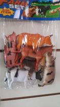 Animais de borracha de brinquedo