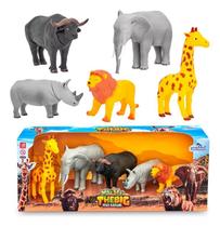 Animais de Brinquedo Zoológico The Big Five Safari Adijomar Animais de Brinquedo Zoológico The Big Five Safari Adijomar