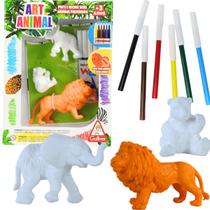 Animais de Colorir com Canetinha Hidrocolor Art Animal - 0975 Gulliver Animais de Colorir com Canetinha Hidrocolor Art Animal - 0975 Gulliver