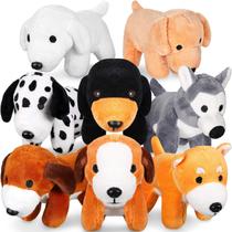 Animais de pelúcia Sumind Plush Pets de 13 cm para crianças 8 peças